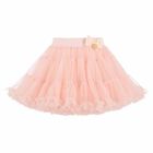 تنورة تول باللون الزهرى للبنات, 3, hi-res