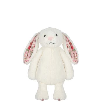 Ivory Bunny Strawberry Soft Toy ( 15CM )