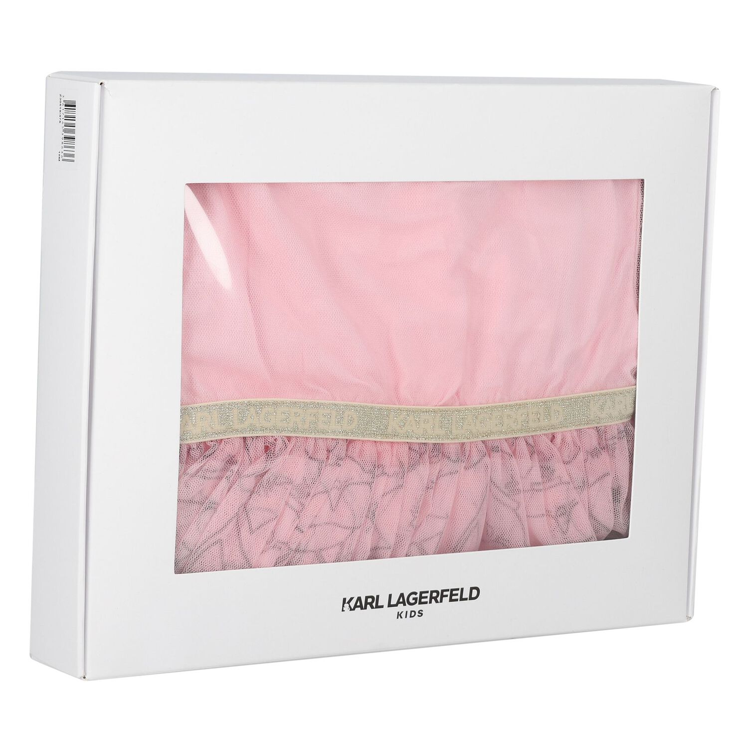 فستان بنات تول بشعار شوبيت باللون الوردى, 1, hi-res image number null