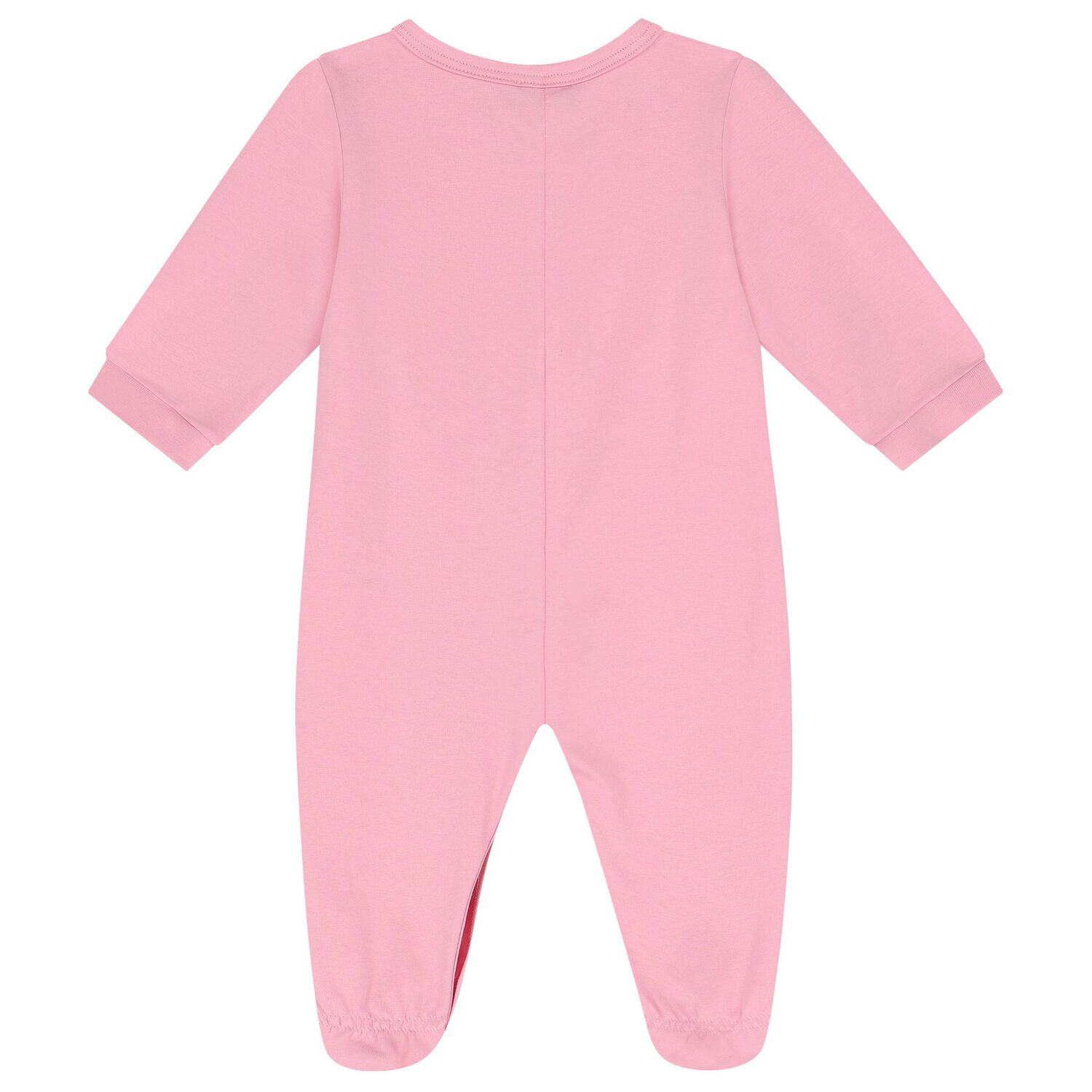 Baby Girls Pink Logo Babygrow Gift Set, 2, hi-res