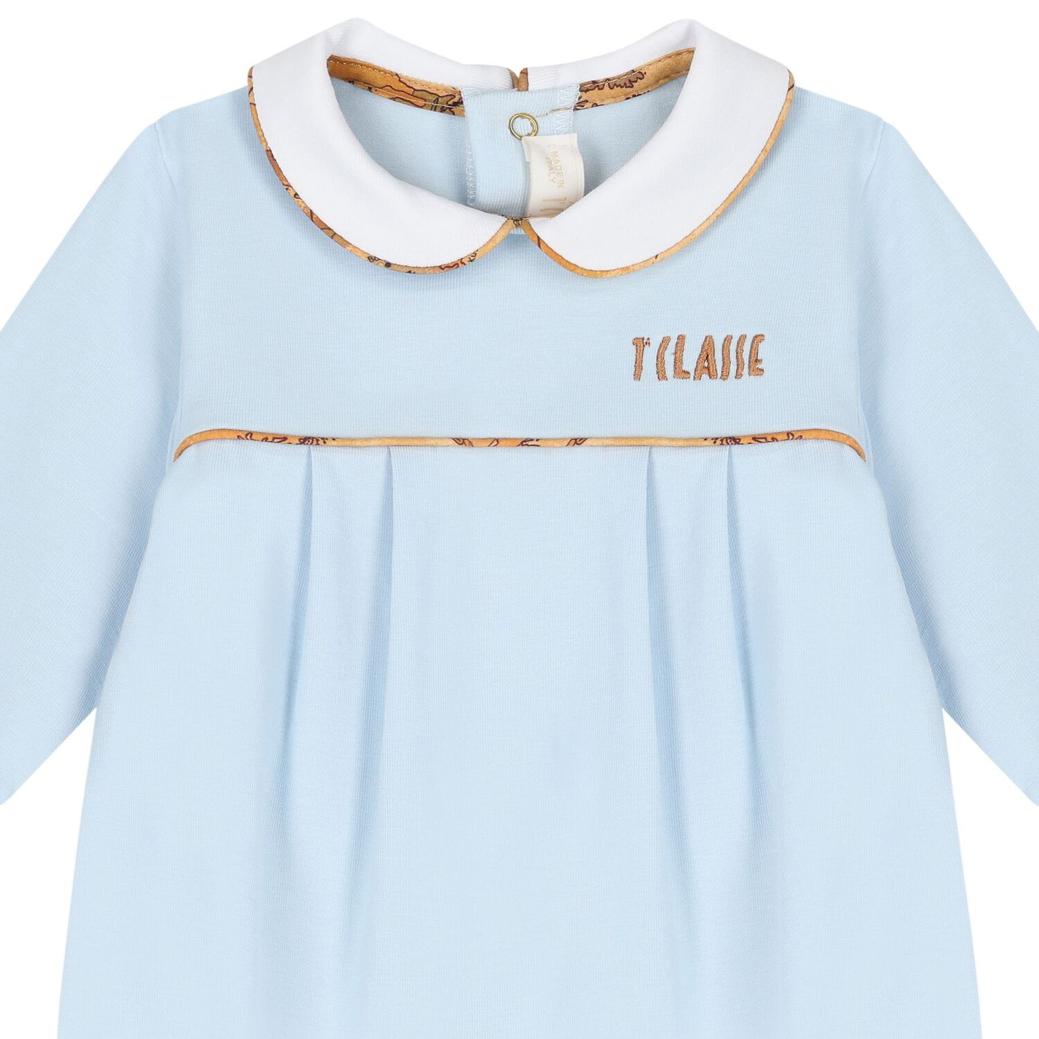 طقم هدية مدس للأولاد بطبعة الخريطة باللون الأبيض و الأزرق, 2, hi-res