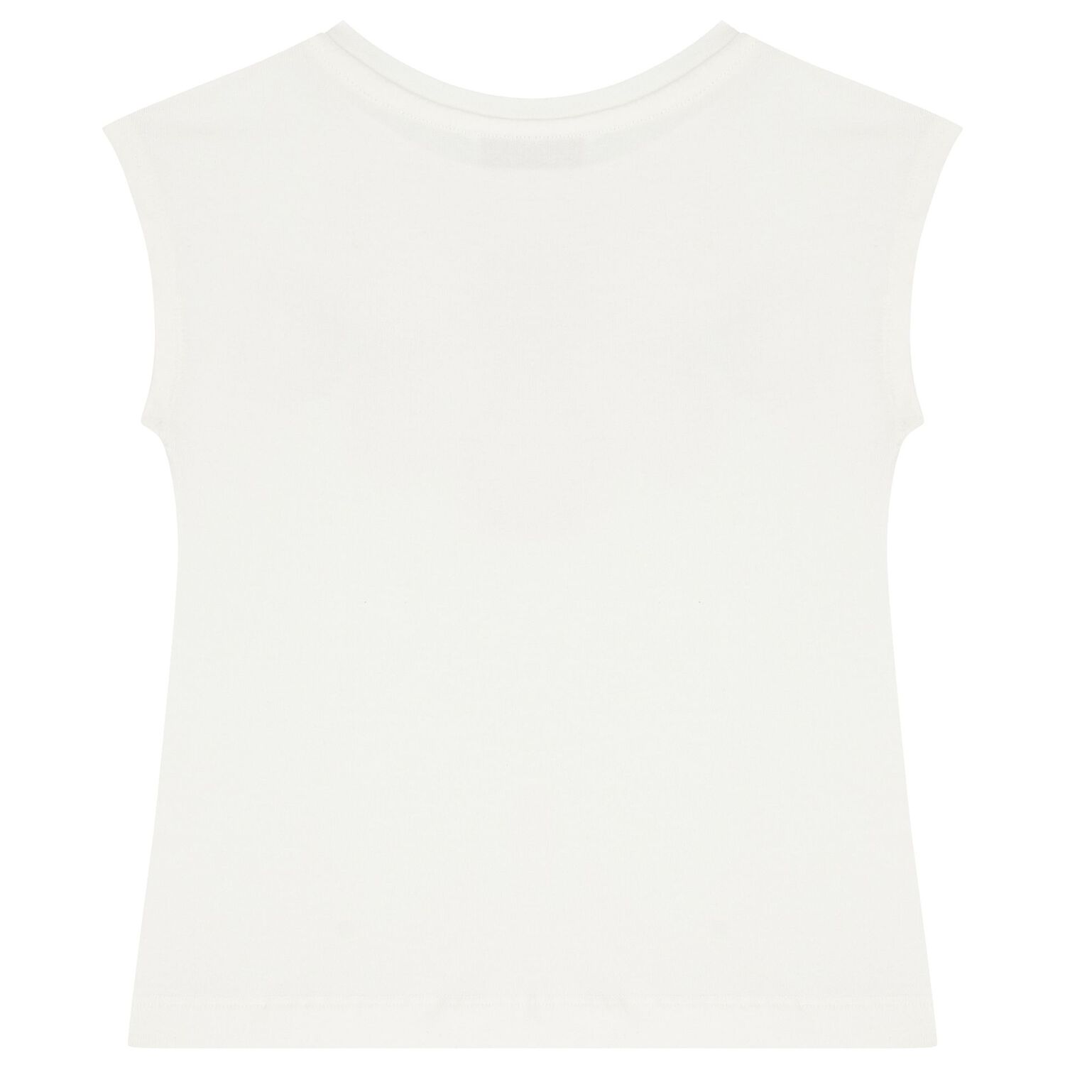 Girls Ivory Floral T-Shirt, 1, hi-res image number null