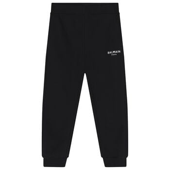 Black Logo Joggers