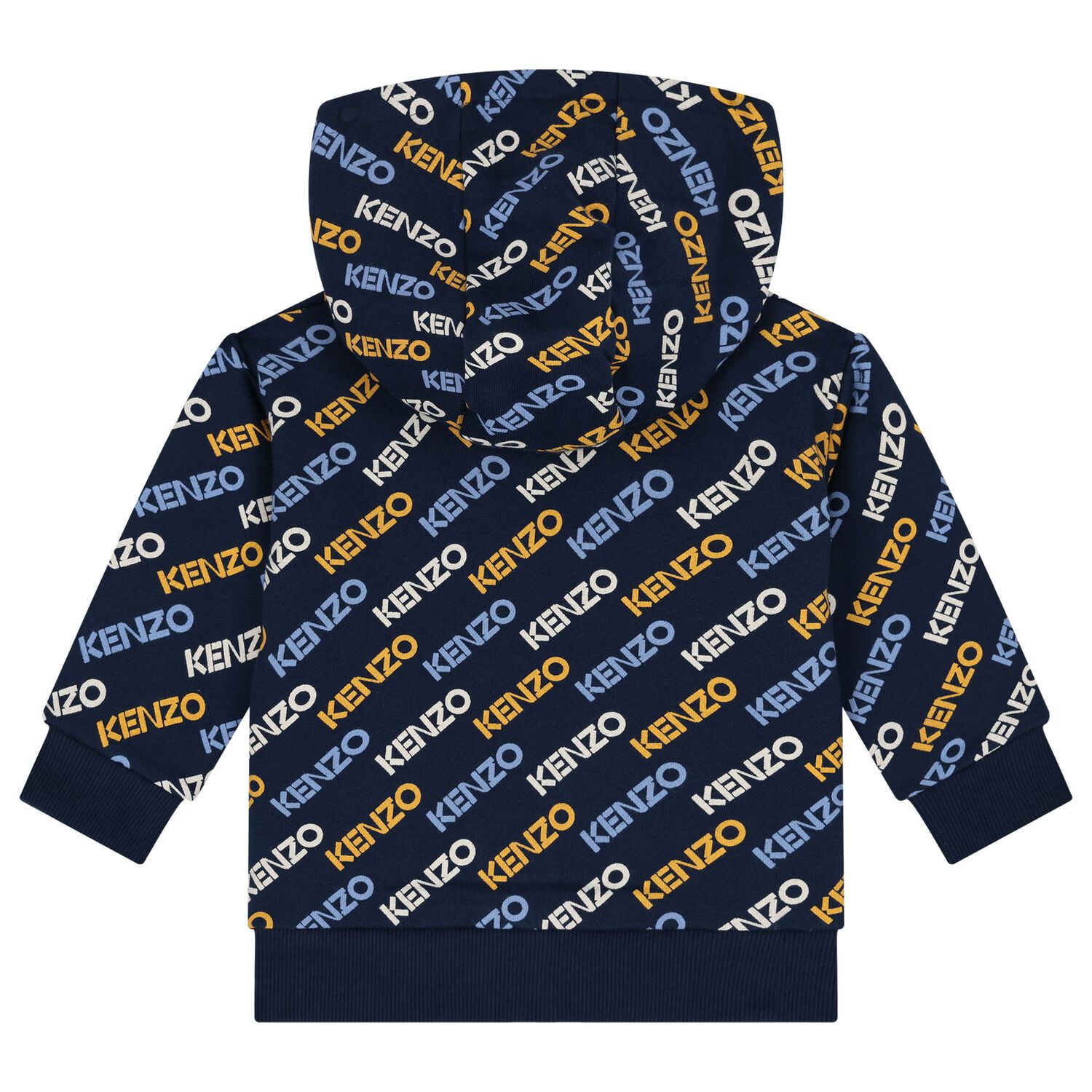 Younger Boys Navy Blue Logo Tracksuit, 1, hi-res image number null
