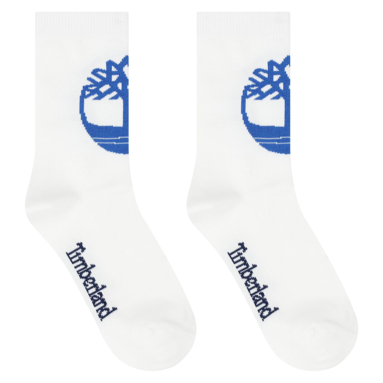 Boys White Logo Socks ( 2-Pack ), 1, hi-res image number null