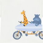 طقم شورت أولاد باللون الأبيض والبرتقالي, 1, hi-res