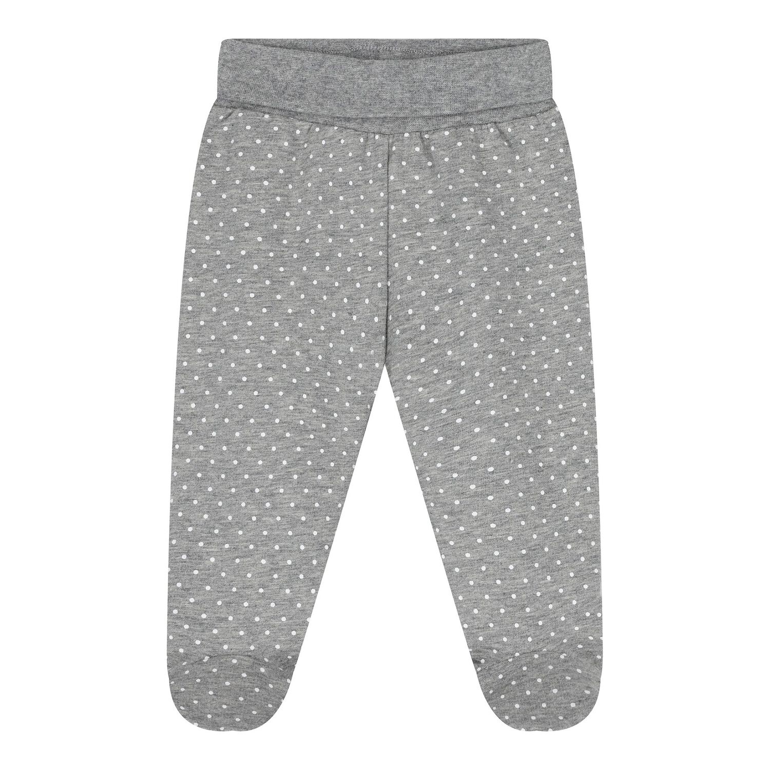 Baby Girls Ivory and Grey 2 Piece Babygrow, 1, hi-res