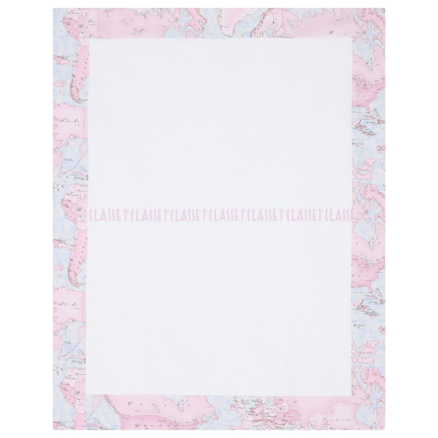 طقم هدية مدس بطبعة الخريطة باللون الأبيض و الوردى, 3, hi-res
