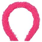 Girls Pink Faux Fur Headband, 1, hi-res