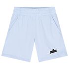 Boys Blue Logo Shorts, 2, hi-res