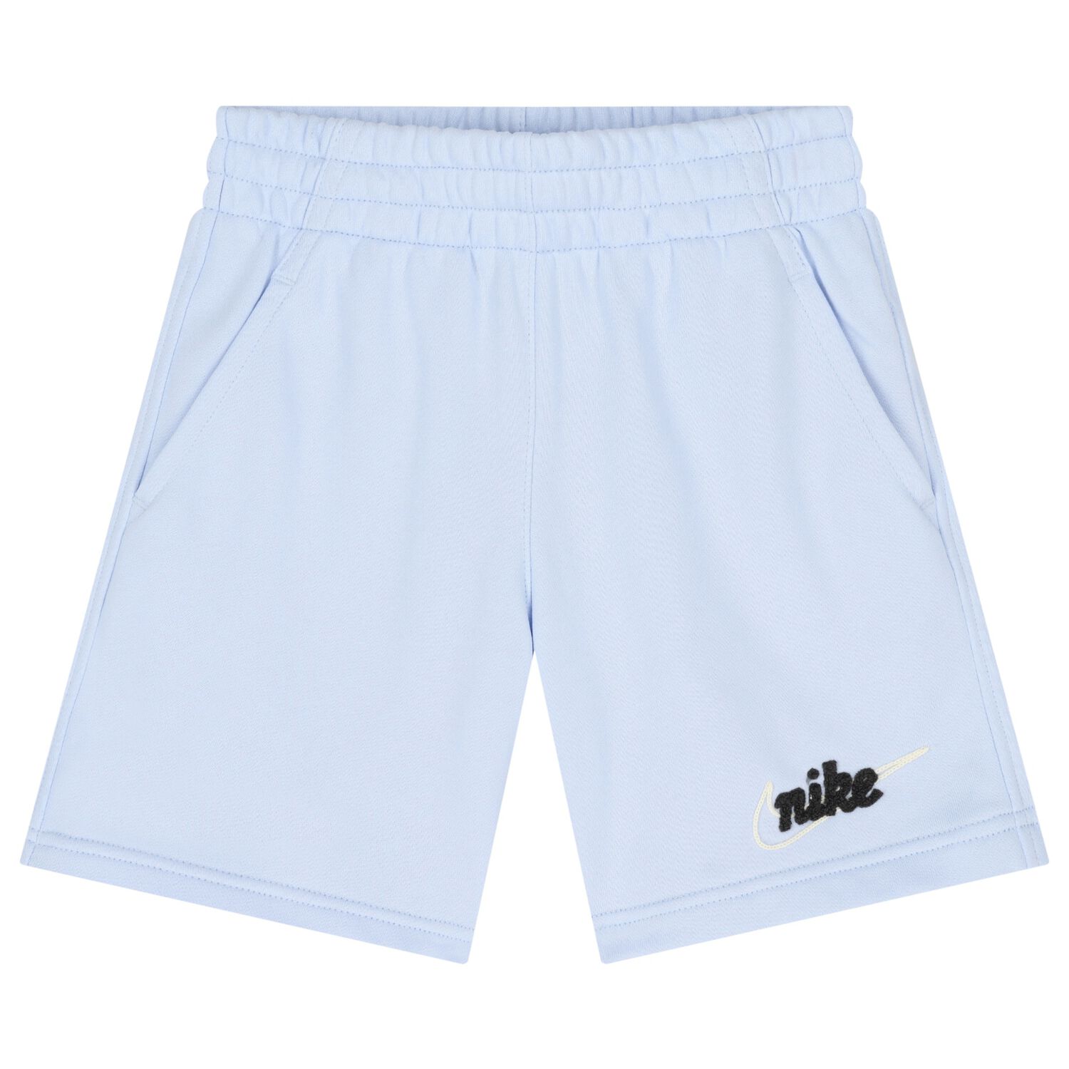 Boys Blue Logo Shorts, 2, hi-res