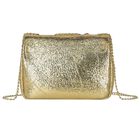 Girls Gold Bow Handbag, 2, hi-res