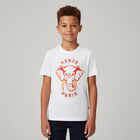 Boys White Elephant Logo T-Shirt, 1, hi-res