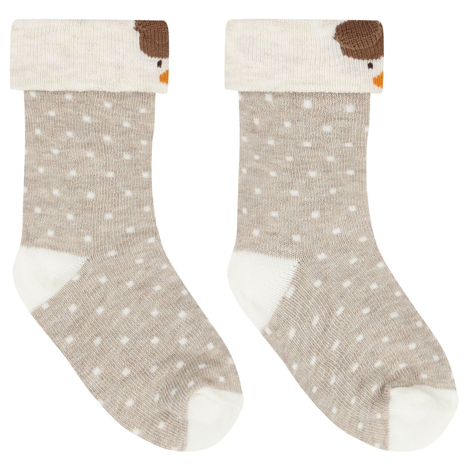 جوارب بنات باللون الأخضر و العاجي ( 4 قطع), 1, hi-res