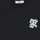 Boys Black Logo T-Shirt, 3, hi-res