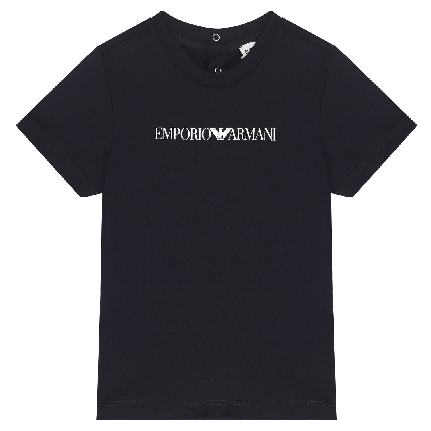 تيشيرت بالشعار باللون الكحلى للاولاد, 2, hi-res