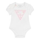 Baby Girls Pink & Blue Logo Tracksuit (3 Piece), 1, hi-res