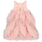 Girls Pink Sequin Tulle Dress, 1, hi-res