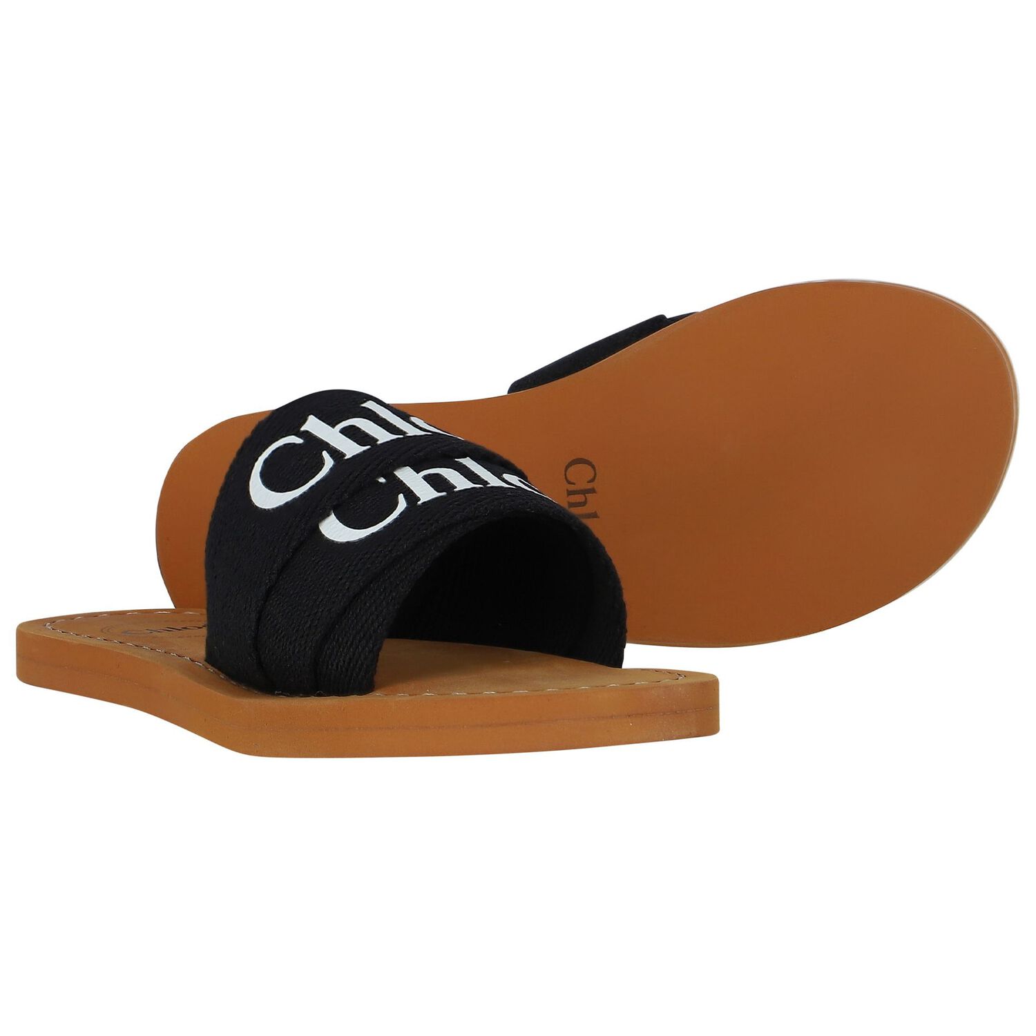 Girls Woody Logo Sliders, 1, hi-res