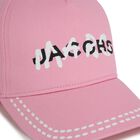 كاب بنات بالشعار باللون الوردي, 1, hi-res