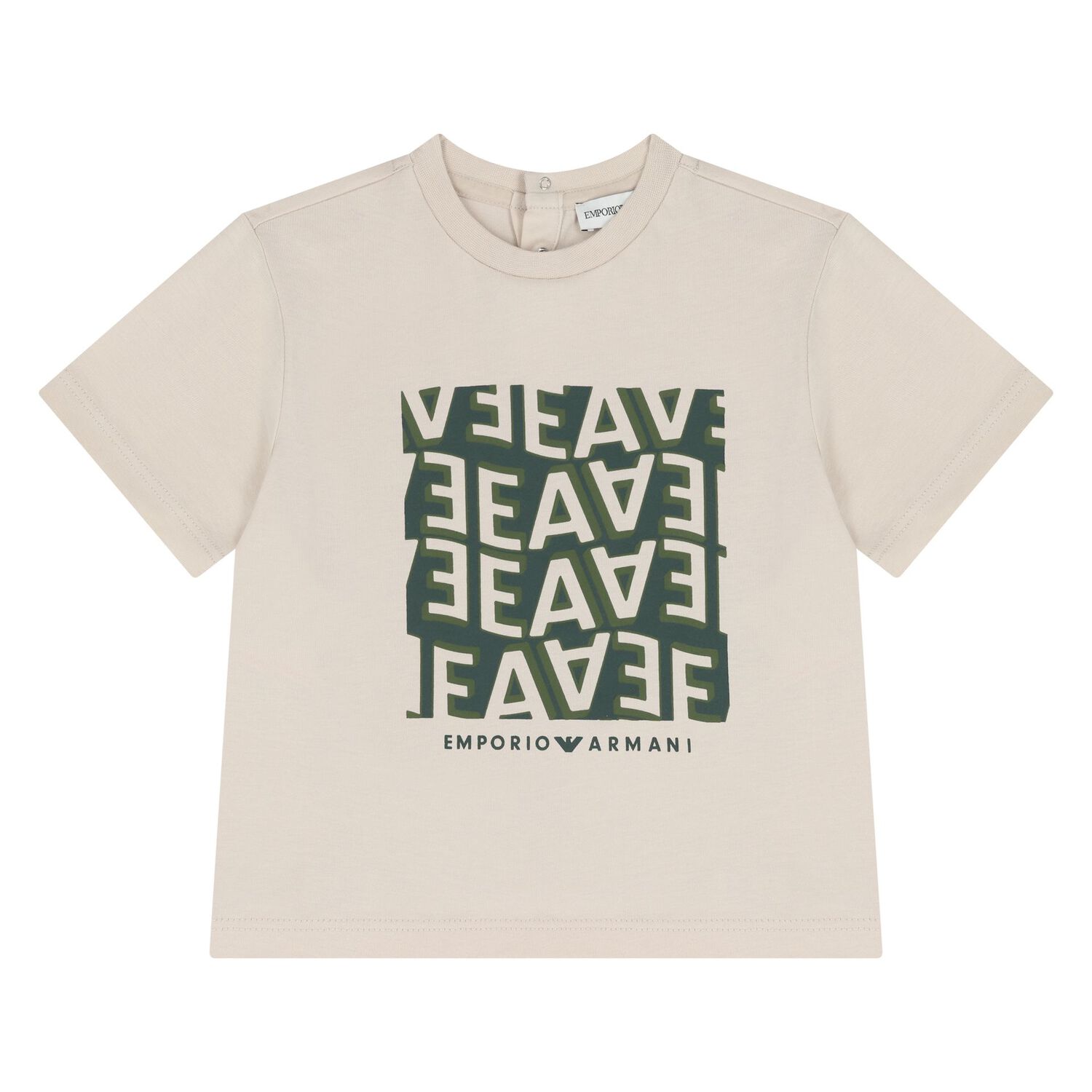 تيشيرت اولاد باللون البيج ( 2 قطعه ) , 2, hi-res