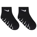 White & Black Logo Socks ( 3-Pack ), 1, hi-res