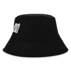 Boys Black Logo Reversible Hat, 1, hi-res