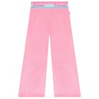 بنطلون بنات بالشعار باللون الوردي , 1, hi-res