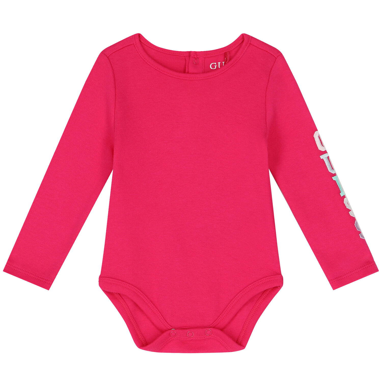 Baby Girls Pink & Blue Dungaree Set, 1, hi-res