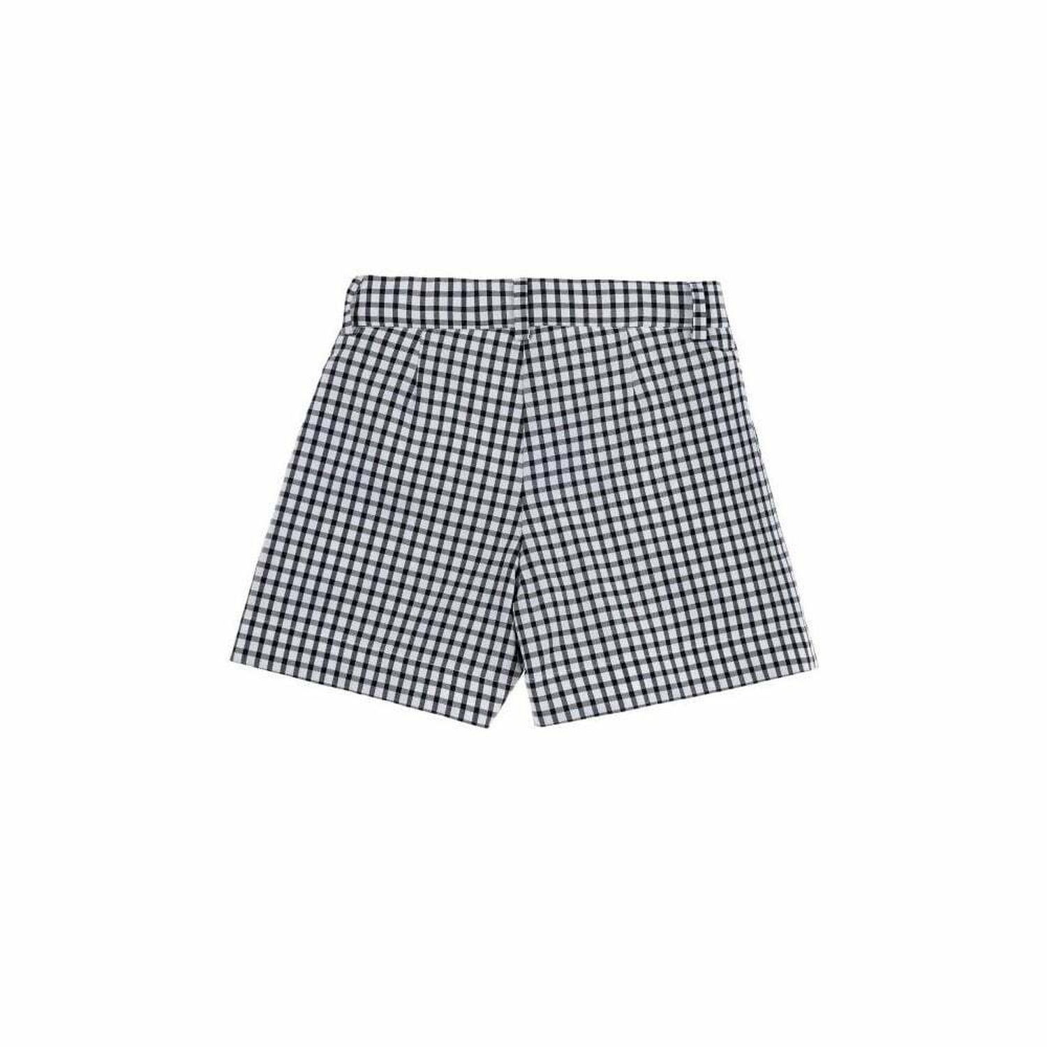 Girls Black & White Shorts, 1, hi-res image number null
