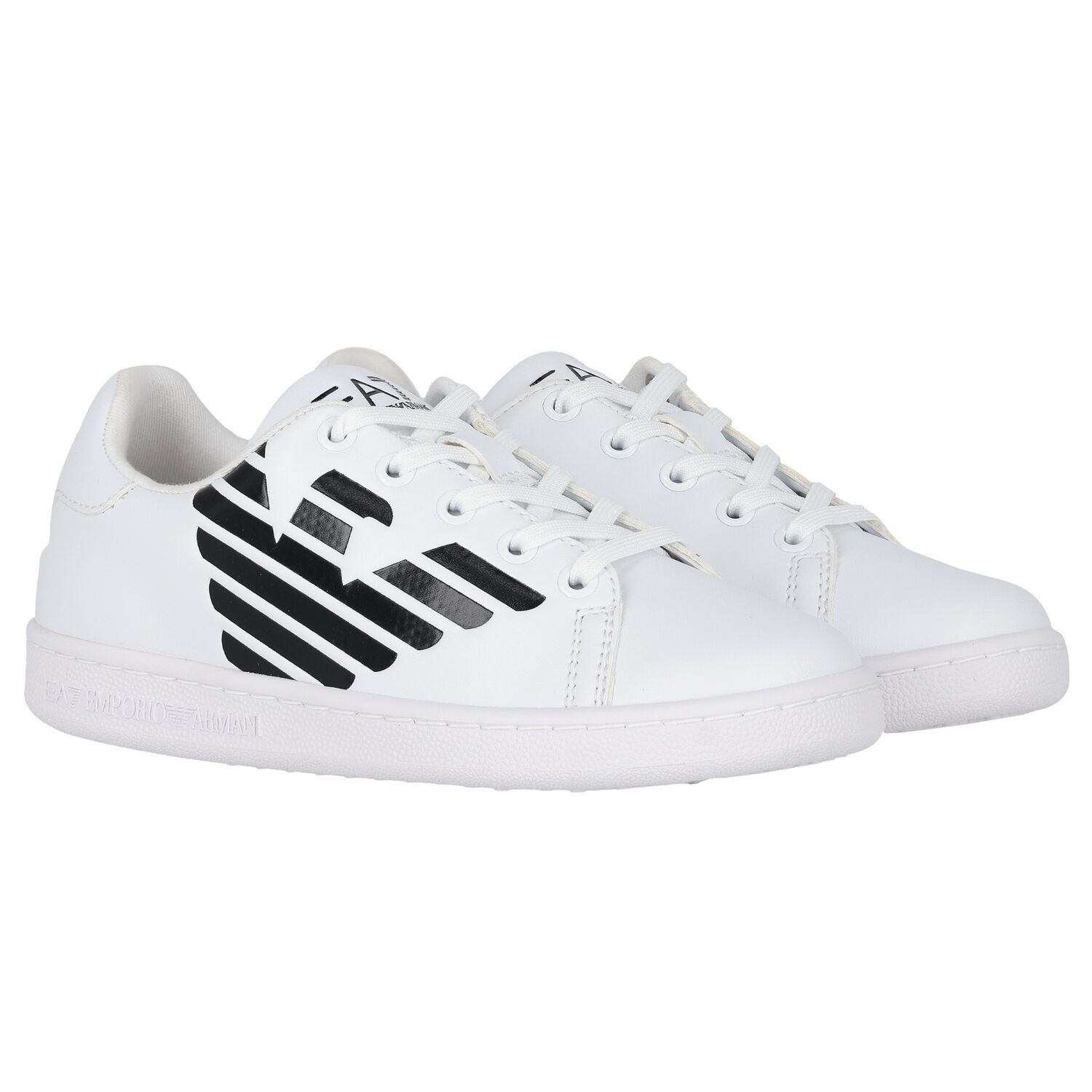 White Logo Trainers, 2, hi-res image number null
