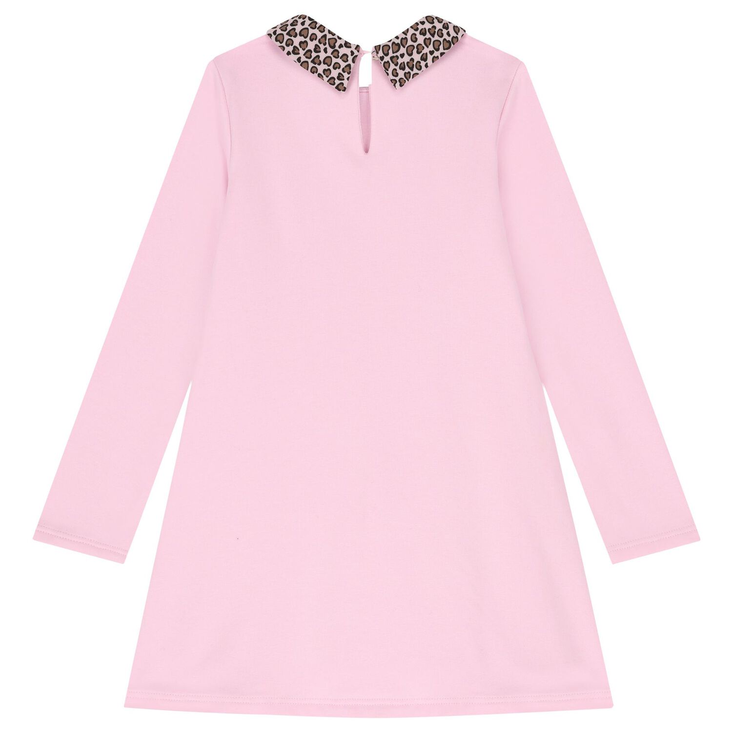 فستان بنات بطبعة حقيبة باللون الوردي, 1, hi-res