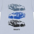 تي شيرت أولاد بالشعار باللون الأزرق, 2, hi-res