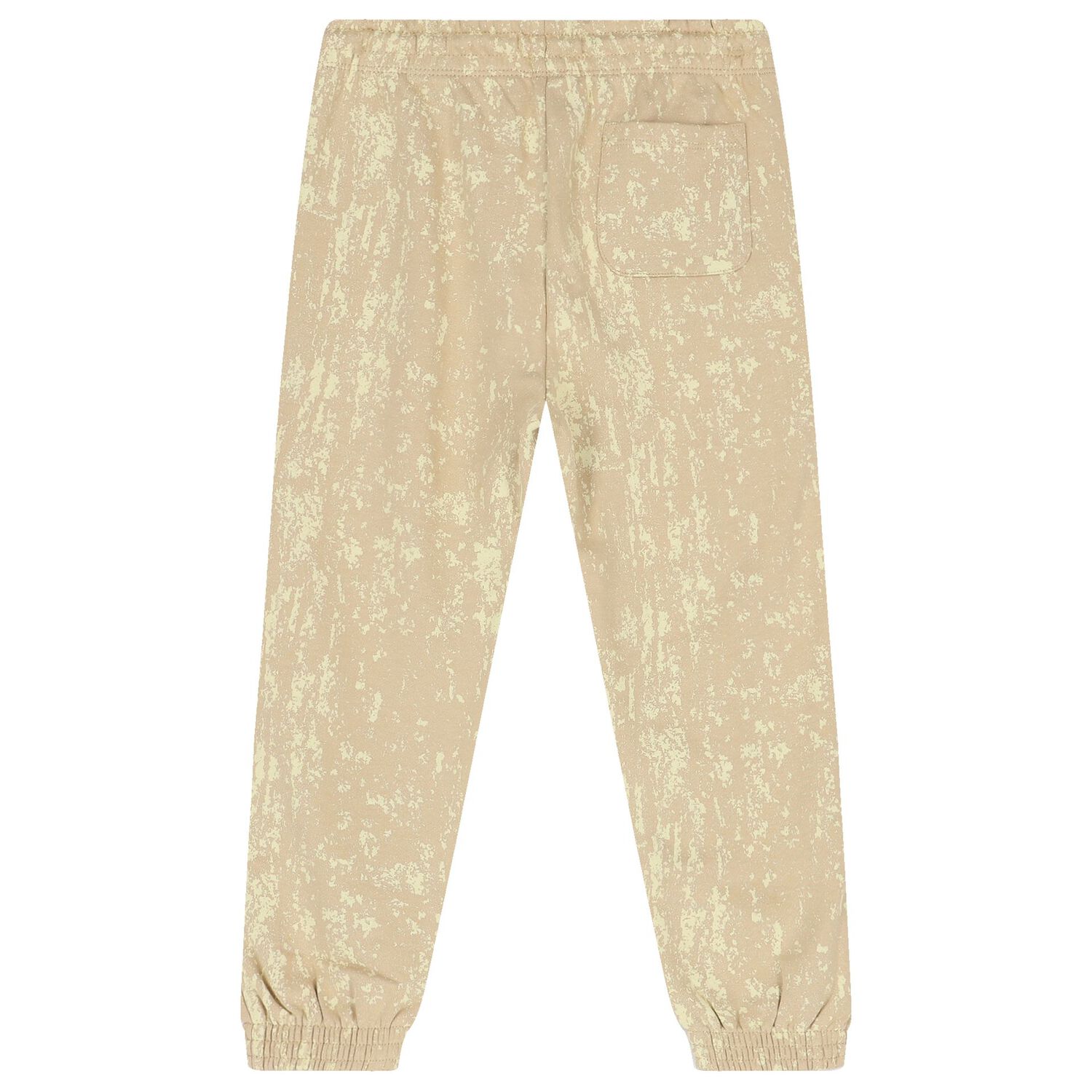 Boys Beige Logo Joggers, 1, hi-res