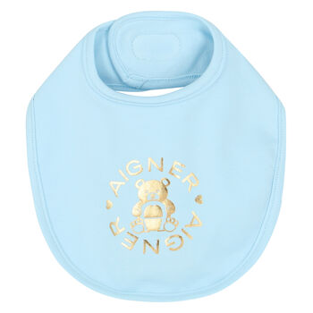 Blue & Gold Logo Bib