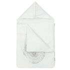 مدس بالشعار باللون الابيض, 1, hi-res