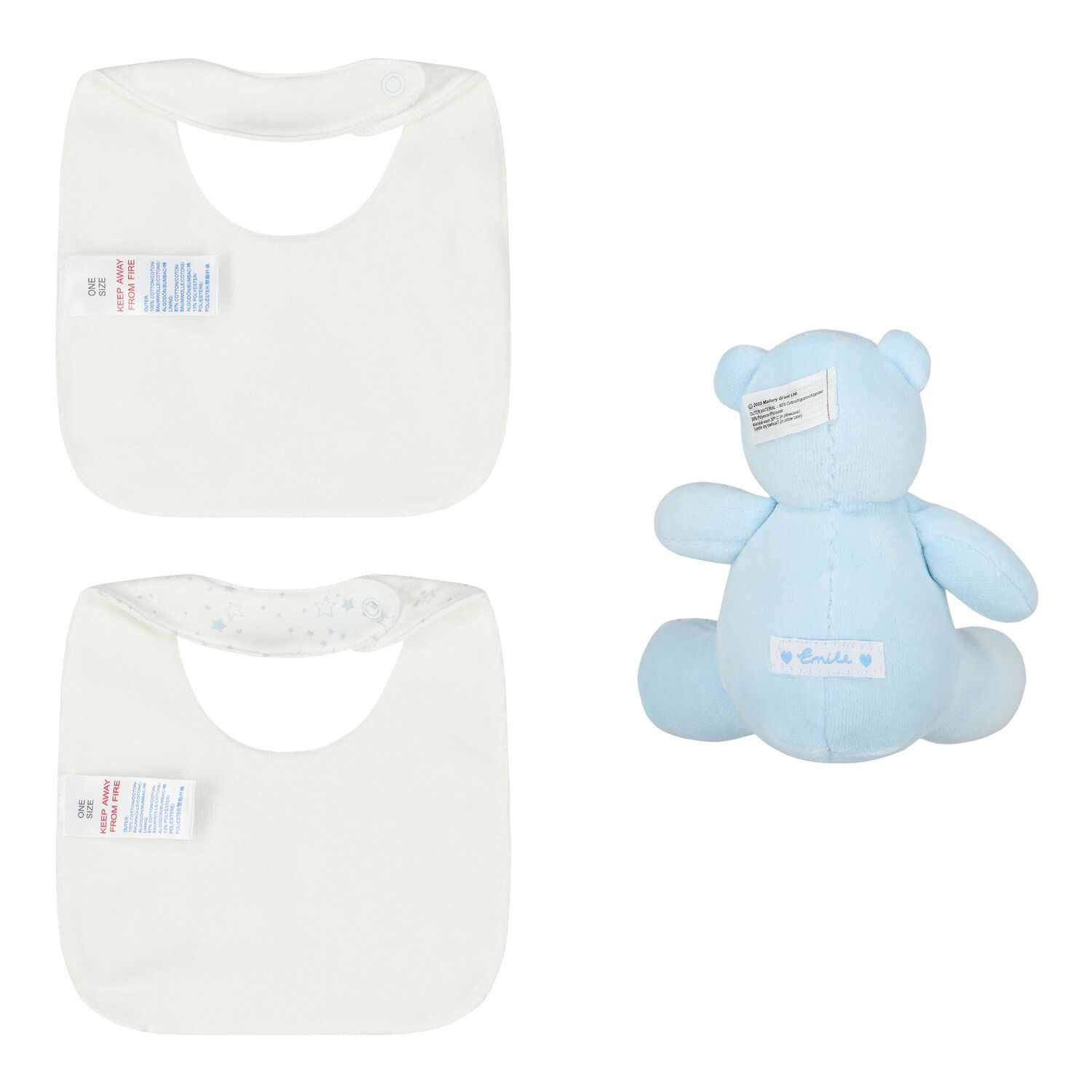Baby Boys White & Blue Gift Set, 1, hi-res image number null