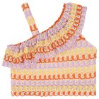 Girls Multi-Coloured Knitted Shorts Set, 1, hi-res