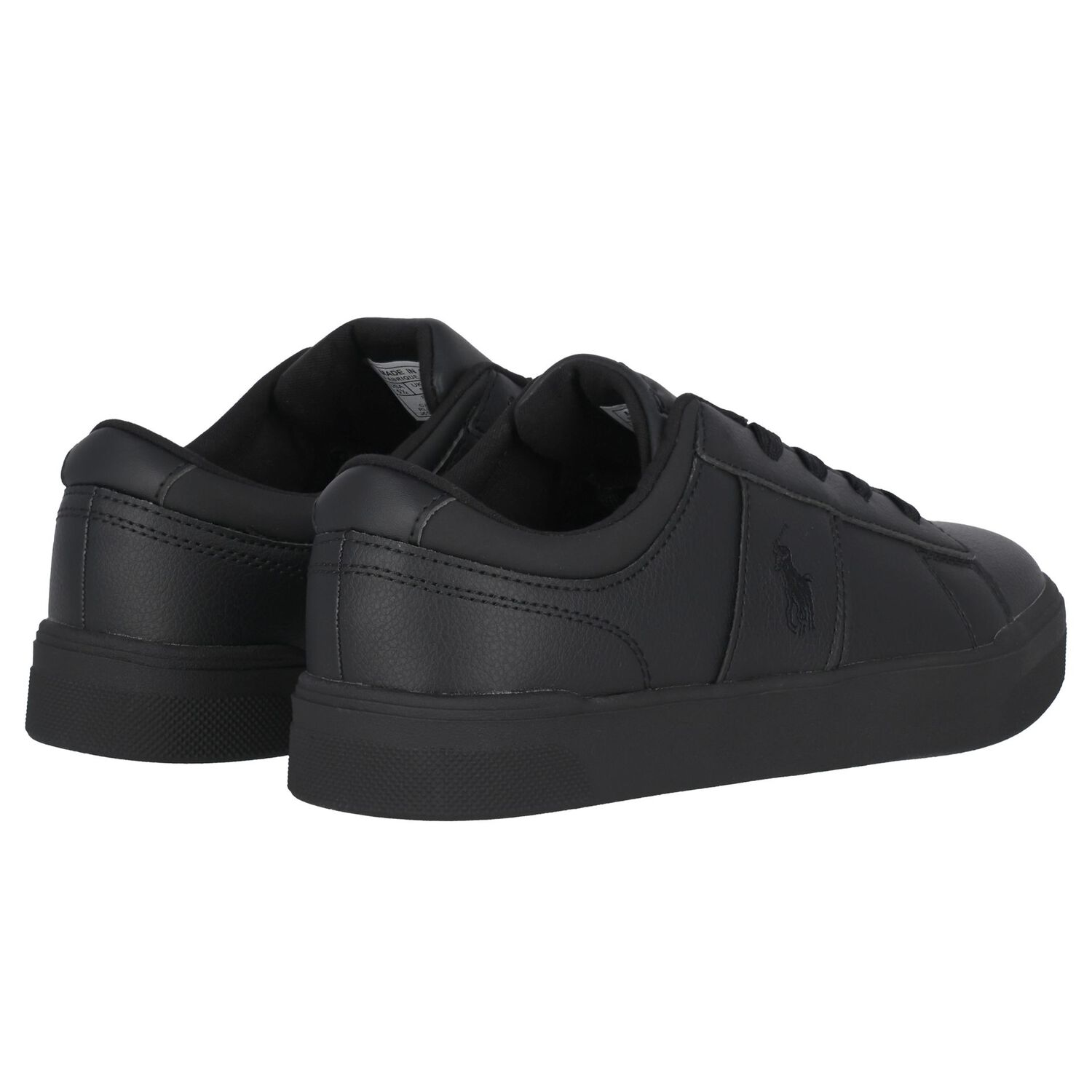 Boys Black Logo Trainers, 1, hi-res image number null