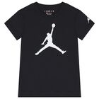 Boys Black Jordan Logo T-Shirt, 1, hi-res