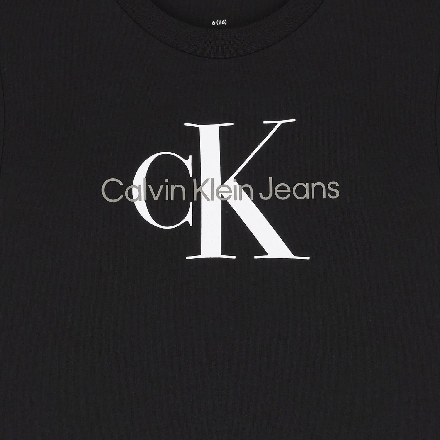 تيشيرت أولاد بالشعار باللون الأسود, 2, hi-res image number null