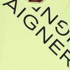 Boys Green Logo T-Shirt, 3, hi-res