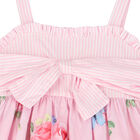 فستان عيد بطبعة الزهور باللون الوردي, 1, hi-res