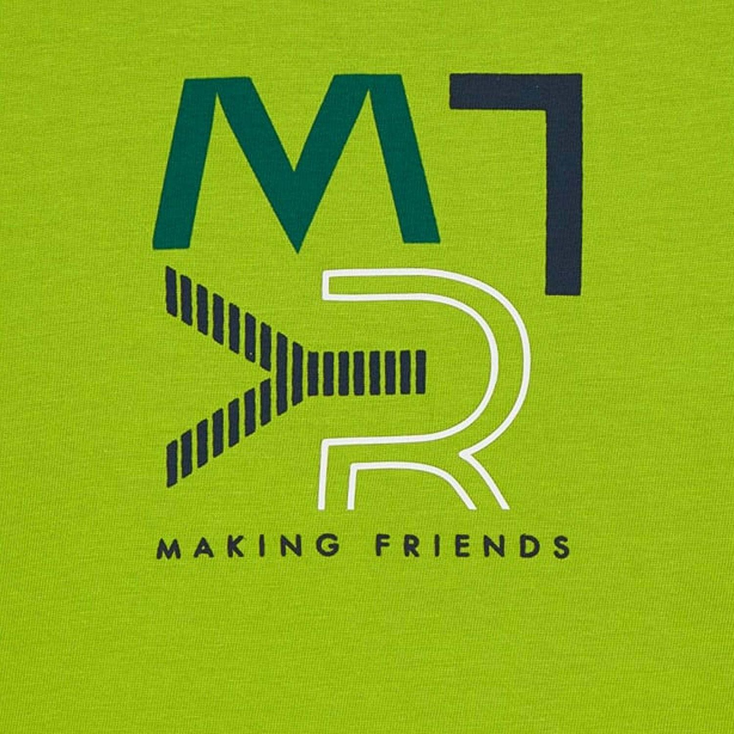 توب باكمام بالشعار باللون الاخضر للاولاد, 1, hi-res image number null