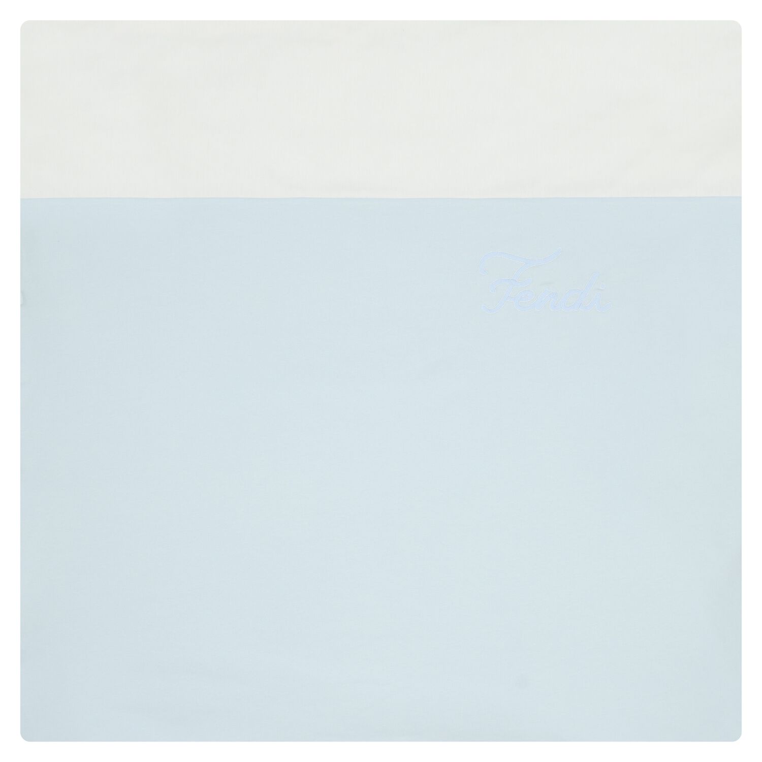 Baby Boys Blue Logo Blanket, 2, hi-res