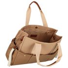 Beige Canvas Baby Changing Bag, 1, hi-res