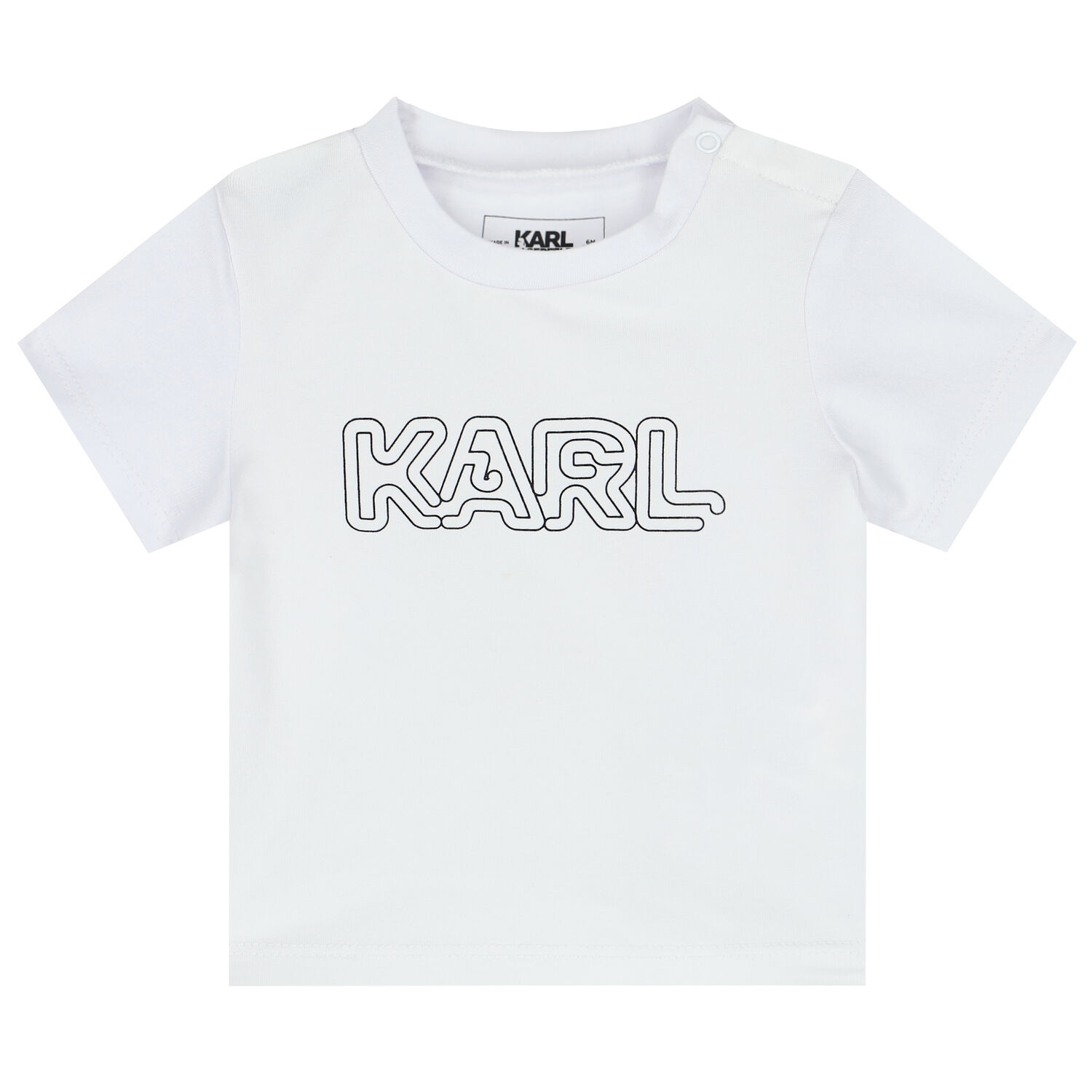 طقم شورت بالشعار باللون الأبيض والأزرق للأولاد, 1, hi-res