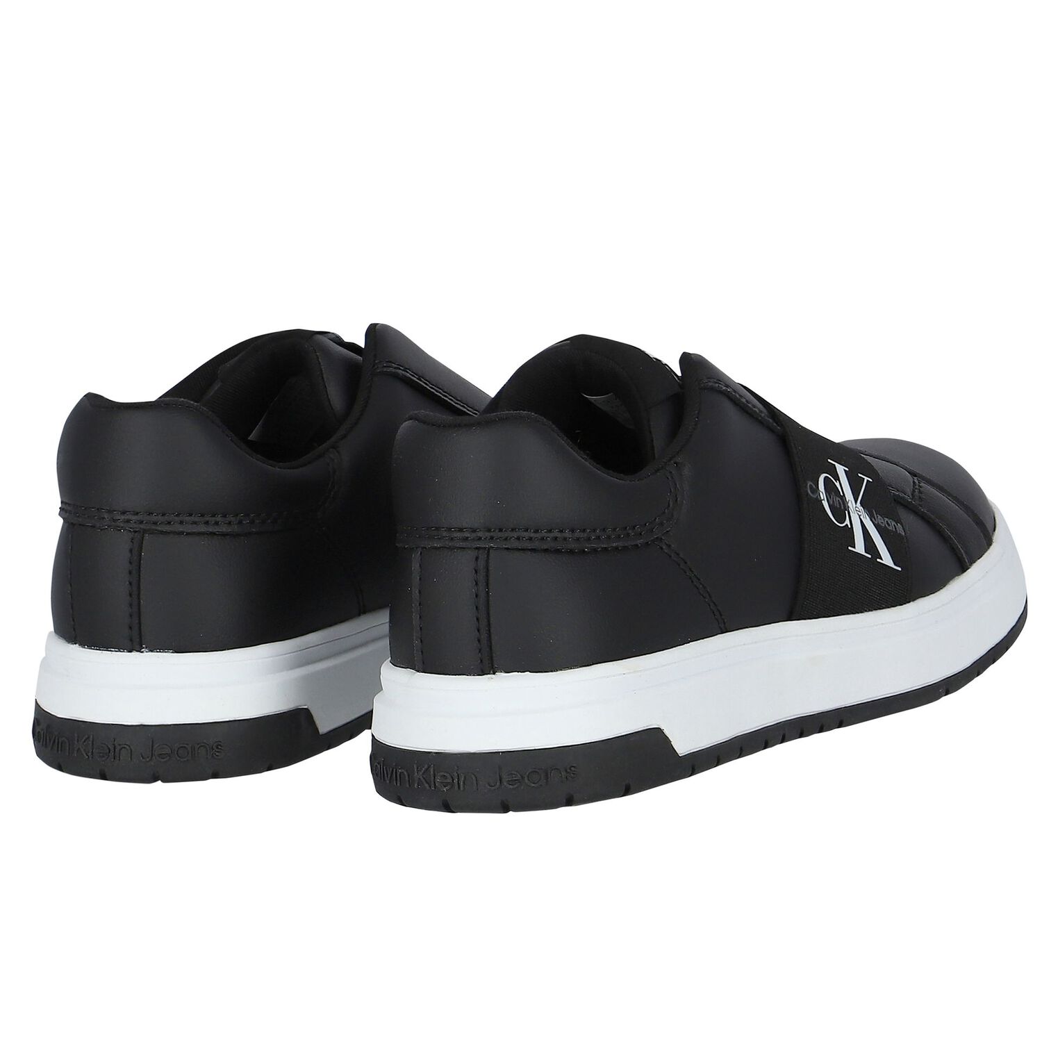 Black Logo Trainers, 2, hi-res image number null