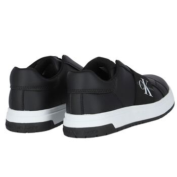 Black Logo Trainers