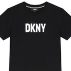 تيشيرت بالشعار باللون الأسود, 1, hi-res